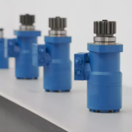 Sürgülü Valfli Salınımlı Hidrolik Motor